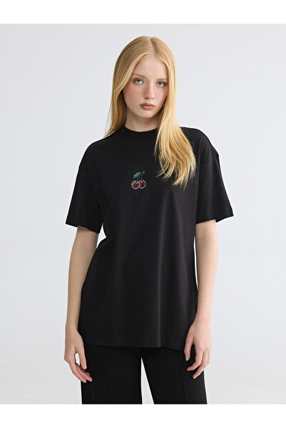 LC Waikiki Tricou de damă brodat, 100% bumbac