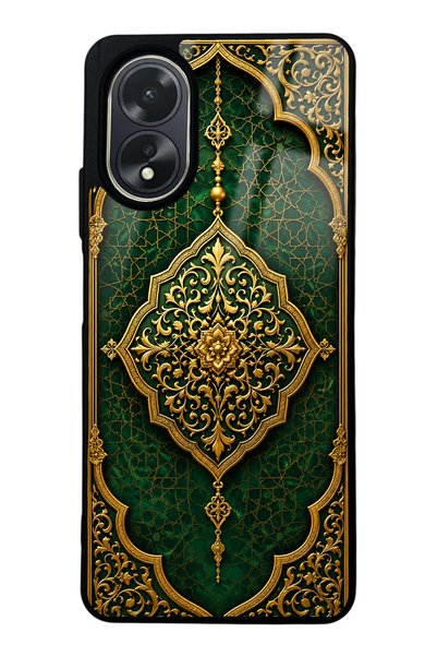 Spoyi غطاء هاتف لامع بتصميم أوبو A38 إميرالد أوتومان ماجيستي