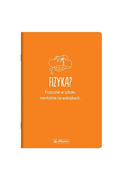 Herlitz Caiete Fizyka A5 60 file set 10 buc multicolor