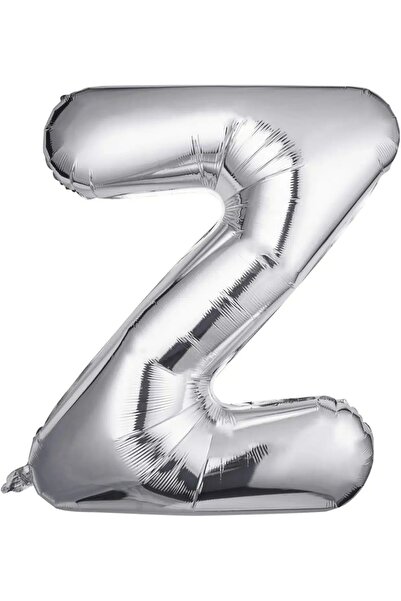 Baloane Vesele Balon Folie Litera Z Silver 40 cm LTR5-Z