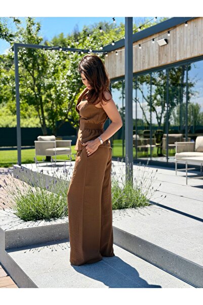 RAMONA BADESCU EXCLUSIVE Set Damă din 2 Piese – Vestă Cambrată fără Mâneci și...