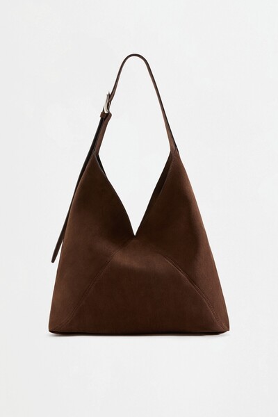 LEFTIES Suni süet shopper çanta