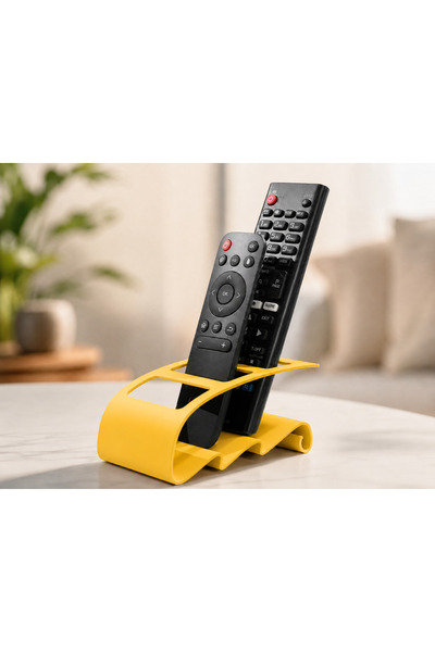 MYE TEKNOLOJİ Decorative 3-Compartment Remote Control Organizer – Tv and Air ...