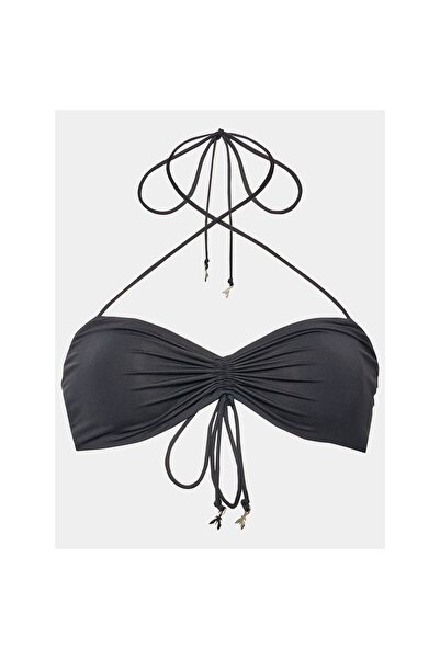 Patrizia Pepe Top de bikini pentru femei 2I0112 J101 Negru
