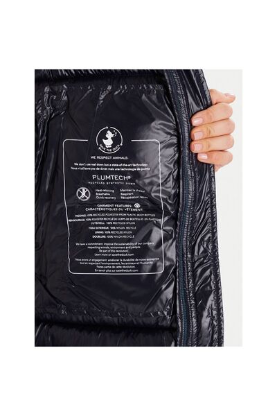 SAVE THE DUCK Geacă de iarnă pentru femei D45510W-LOVE21 Albastru
