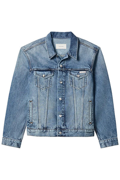 Calvin Klein ANDREW CLASSIC TRUCK, WE9 Jachetă de blugi albastră pentru bărbați