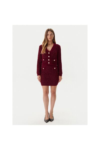 Guess Fustă creion de damă W5BD1XZ4090 Roșu