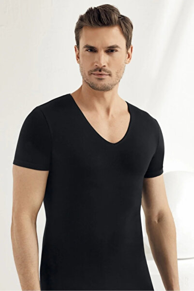 ALFA AKSESUAR 03 Falcons Lyralı Deep V Neck E080