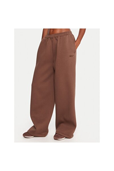 Reebok Pantaloni de trening pentru femei RK25306CCW Maro
