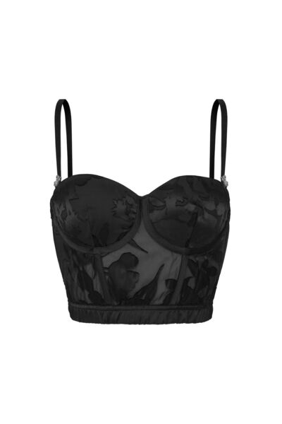 Guess Corset de damă O5BC06W4700 Negru