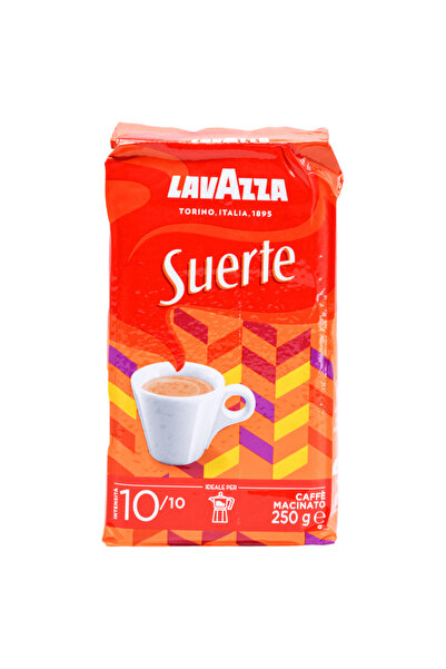 LavAzza Суерте Мляно кафе, внос от Италия, 250гр, Интензивен и траен аромат