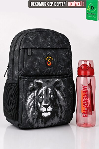 Galatasaray X Dekomus Licensed Leon Printed Large Size High School Bag and 70...