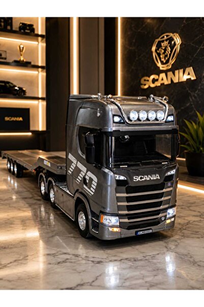 Scania 🚛 ŞOK FIRSAT R770 RC UZAKTAN KUMANDALI TIR + DORSE PREMİUM FULL DONAN...