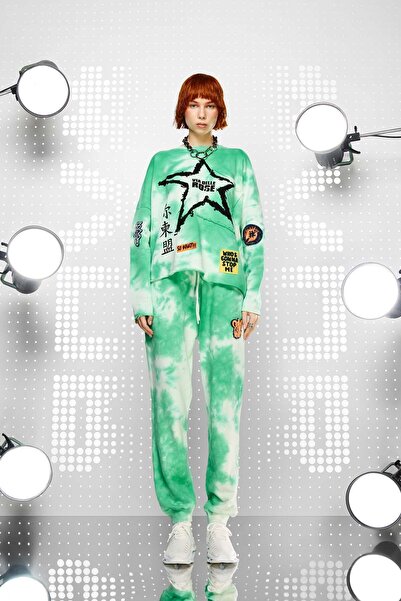 #vdr viadellerose Green Ecru Trousers 15456