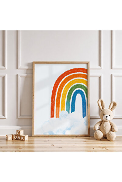 luxorpixels (Çerçevesiz) Gökkuşağı Çocuk Odası Poster