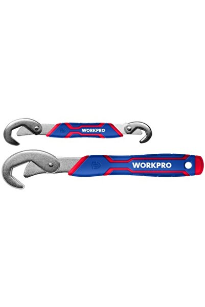 Workpro 2-Piece Self-Adjusting Wrench Set – Universal Rapid Ratcheting Spanne...