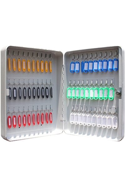 Generic Key Cabinets 60 keys Lock Box for House Key - Iron Material Key Box f...
