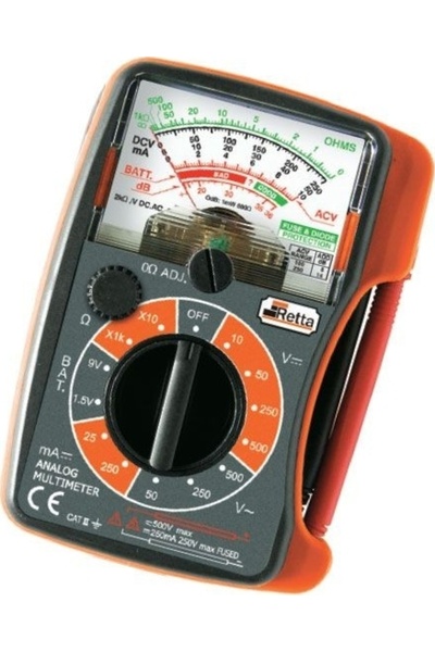 Retta RMM0066 AC/DC Analog Multimetre