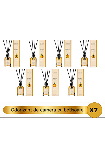 Eau Dubai Set 7x Difuzoare cu Parfum Aromatic pentru Camera, EAU DUBAI, Tropi...