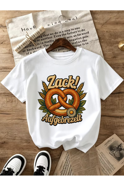 01THEONE Y2K, Round Neck T-Shirt, Spring Summer Women'S Clothing, Zack Pretze...