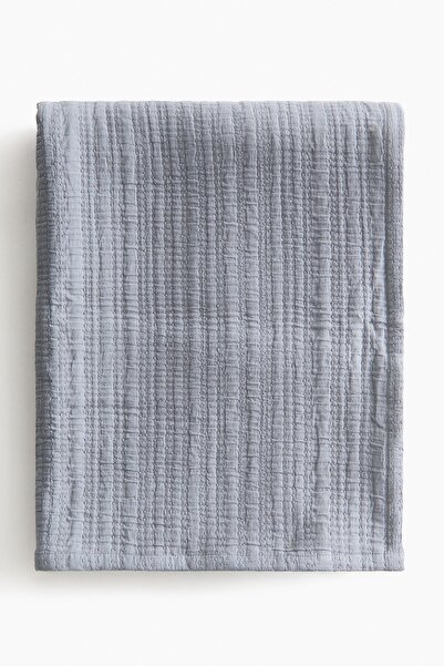H&M Pamuklu Muslin Yatak Örtüsü