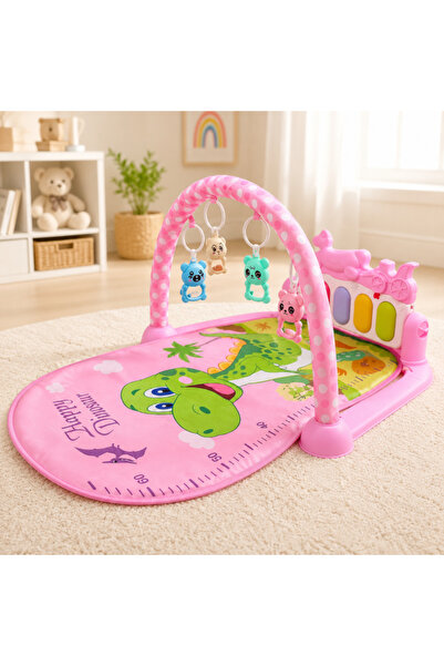 Salamandra Kids Στρώμα για κέντρο δραστηριοτήτων μωρού, φώτα και πιάνο, αισθη...