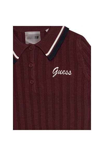 Guess Polo pentru fete J5BP01Z1152 Bordeaux