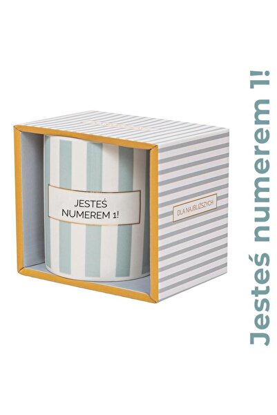 Be-Happy Gifts Cana Esti numarul 1!, cu mesaj imprimat, in cutie cadou, Multi...