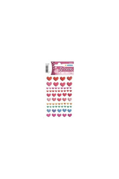 Herma Stickere decorative Magic serduszka multicolor 15.5x8.5cm