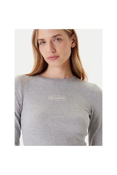 Guess Jeans Bluză de damă W5YP38KA0H1 Gri