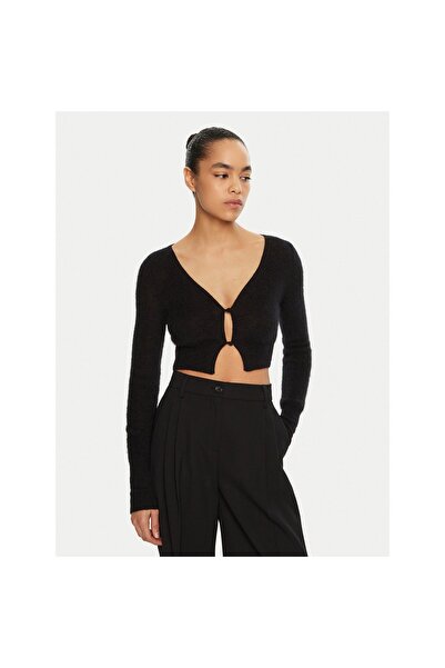 JACQUEMUS Cardigan de damă 24E241KN203-2356 Negru