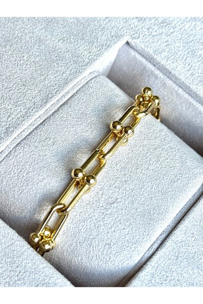 lotusbybuket Xuping Brand Model Steel Interwoven Gold Bracelet