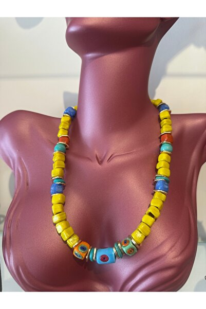Milena Designer Store Milena Istanbul Bodrum Beaded Design Necklace