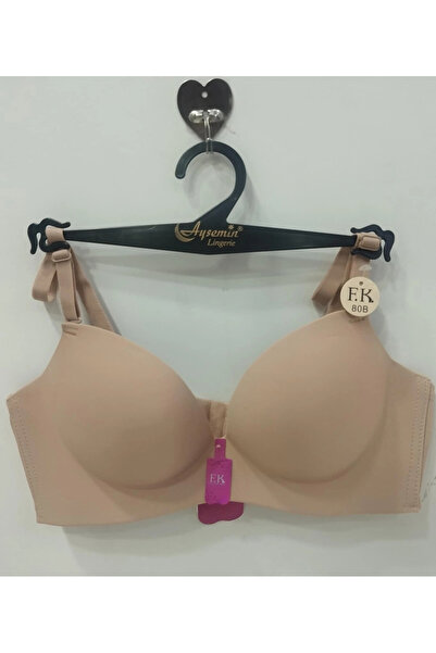 F.K Fk Women's Laser Cut Double Padded Wire Free Bra