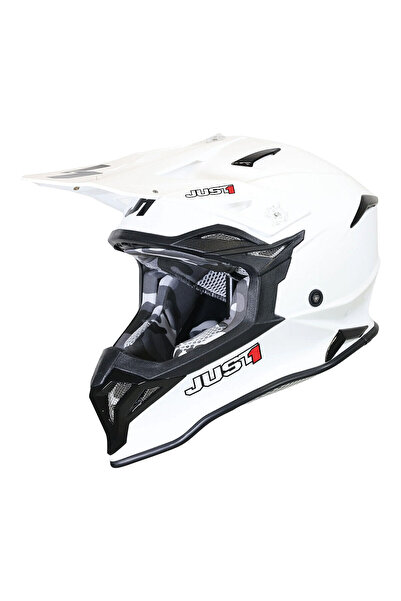 Just1 J39 Off-Road Kaskı Beyaz