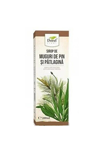 Dorel Plant Сироп от борови пъпки и плантани, 200 мл