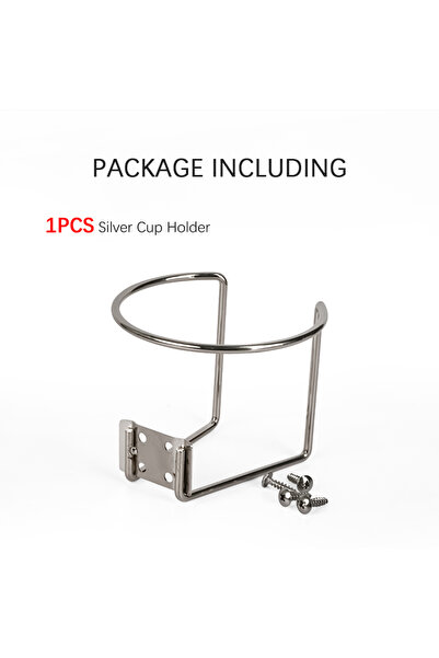 Choice4 401-500ml 1PCS Silver Holder Boat Ring Cup Holder Iron Ringlike Drink...