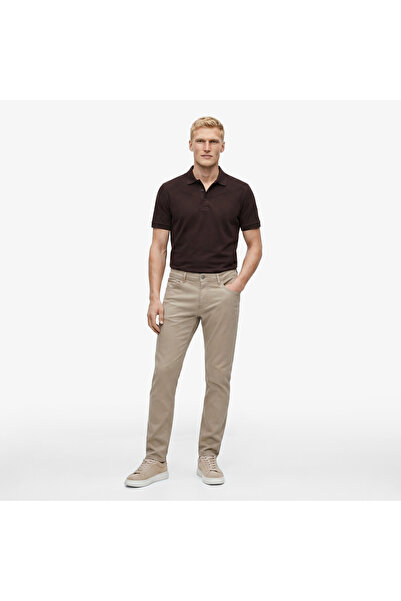 Nautica Erkek Kahverengi Slim Fit Pantolon