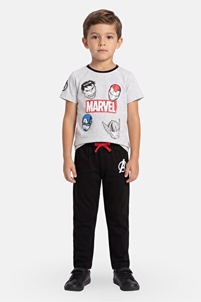 Marvel Kids Boy 2 Pieces Graphic Print T-Shirt And Shorts, Multicolor