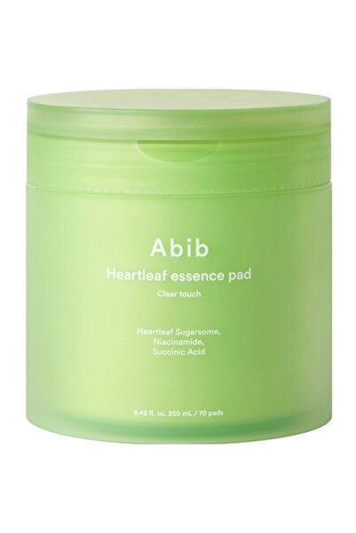 Abib Heartleaf Essence Pad Clear Touch Dischete 70 buc