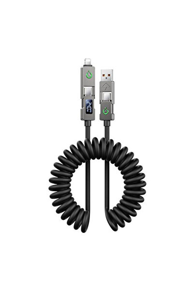 Remax Πλεκτό καλώδιο USB σε USB, μαύρο
