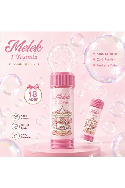 Bkmc Kişiye Özel İsim Baskılı Atlı Karınca Temalı Köpük Baloncuk Bubble Oyunc...