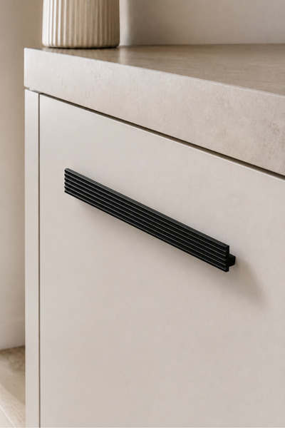 Damla Ortanca Model Furniture Handle 160 mm – Black