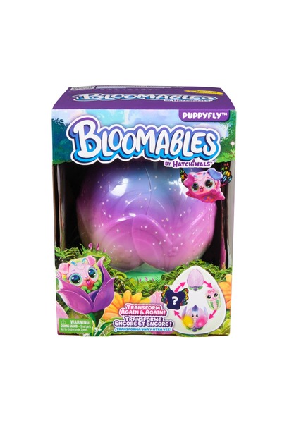 Hatchimals Figurina de plus surpriza, Hatchimals, Bloomables, Puppyfly, 6073019