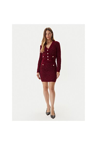 Guess Cardigan de damă W5BR0EZ4090 Roșu