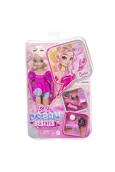 Barbie Papusa cu accesorii, Barbie, Dream Besties, Malibu, HYC21