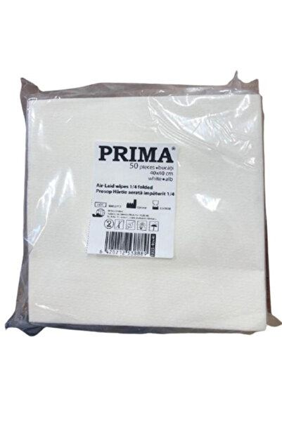 Prima Air-Laid кърпички, сгънати на четири, 50 броя