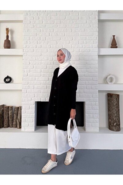 ŞG Şulegiyim Women's Hijab Knitwear Cardigan