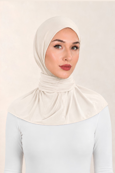 Jusmart حجاب نسائي عملي بتصميم ساندي مع مشابك، مناسب للبحر وحمام السباحة |   ...