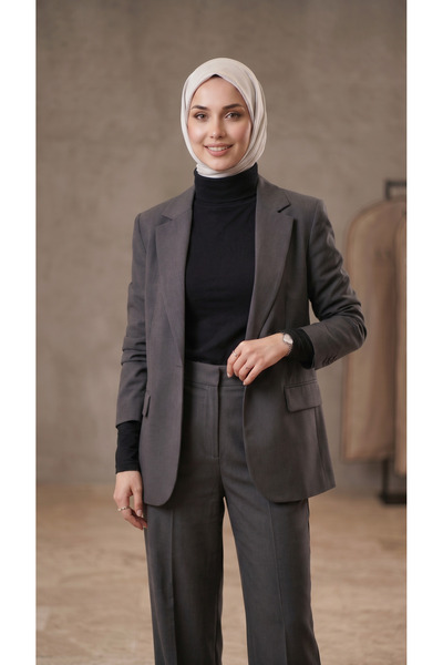 byTOROS Women's Black Hijab Turtleneck - Turtleneck Long Sleeve Badi - Half Turtleneck